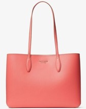 Kate Spade All Day Large Tote Peach Melba Leather Pouch PXR00297 NWT $228 Retail - £85.44 GBP