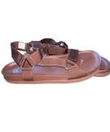 GAP y2k Sporty Strap Flat Sandals Chocolate Bar NWTs size 12 - $26.80