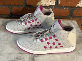 Nike Jordan Illusion GG Big Kid Girls Sneaker 705535-009 Grey Mist Fuschia SZ: 9 - £29.22 GBP