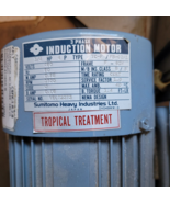 Sumitomo CNHM02-4115DA-B CYCLO DRIVE 3 Phase Induction Motor 1/4HP 377 N... - $593.01