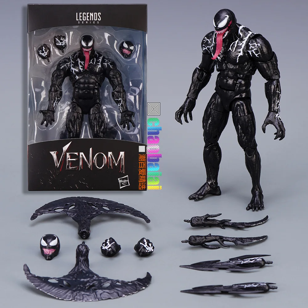 20cm Marvel Venom Movie Action Figure Spider Man Avengers Figurine Dolls - £25.26 GBP