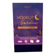Spa Life Moonlit Garden Evening Skincare Face Masks Foot Hand Sleep Gift Set - £7.62 GBP