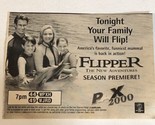 Flipper Pax Tv Guide Print Ad  TPA17 - £4.66 GBP