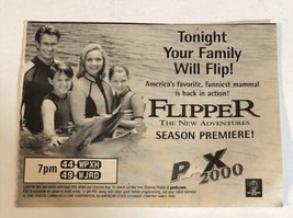 Flipper Pax Tv Guide Print Ad  TPA17 - £4.65 GBP