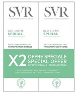 SVR Spirial Deo-Cream 48H Anti-Perspirant Deodorant 2X 50ml Exp:2026 - £24.77 GBP