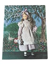 Vintage 1973 Doll Note Card Suzanne Gibson No Envelope Porcelain Model R... - $14.84