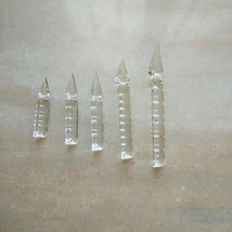 10pcs 76-150mm Triangle Chandelier Crystal Prisms Bar w/ Arrow Head Lamp... - $17.74
