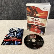 Tenchu Shadow Assassins Wii Game Nintendo CIB Complete Manual Ships Today - £6.35 GBP