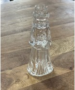 Crystal Santa Taper Candle Holder Christmas Holiday H101027 - $242.52 MXN