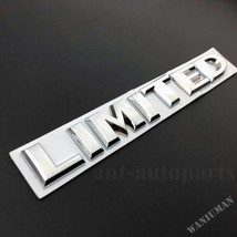LIMITED  3D Auto Car Trunk Lid Tailgate s Emblems Decals Stickers - £74.33 GBP