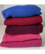 Cashmere Sweater Lot Craft Cutter Flaws Holes Upcycle Fabric Colorful 5 ... - $810.19 MXN