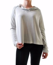 SUNDRY Womens Hoddie Long Sleeve Casual Cosy Fit Light Grey Size S - £48.84 GBP