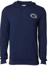 Colony Men&#39;s Penn State Nittany Lions Hooded Waffle Henley Shirt M L XL - £20.88 GBP