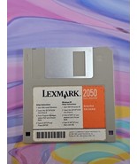 Lexmark 2050 Color Jetprinter Setup Diskette Disk 13A1076 - $7.99