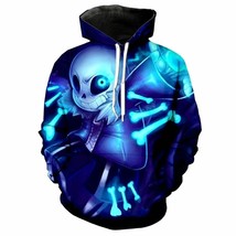 Undertale Sans Men Women 3D Hoodies Sweatshirts Pullover Casual Jacket C... - $228.28 MXN