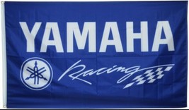 Yamaha Racing Flag 3X5 Ft Polyester Banner USA 90x150cm - £13.87 GBP