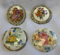 Vtg to Now Brooch Lot Floral High Fashion Costume Jewelry Pins Germany N... - £31.86 GBP