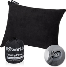 Travel Camping Pillow - Memory Foam &amp; Inflatable - Removable Machine - £25.69 GBP