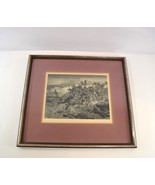 Gilbert Gaul Taking the Ramparts Photogravure Chromolithograph Civil War - £75.86 GBP
