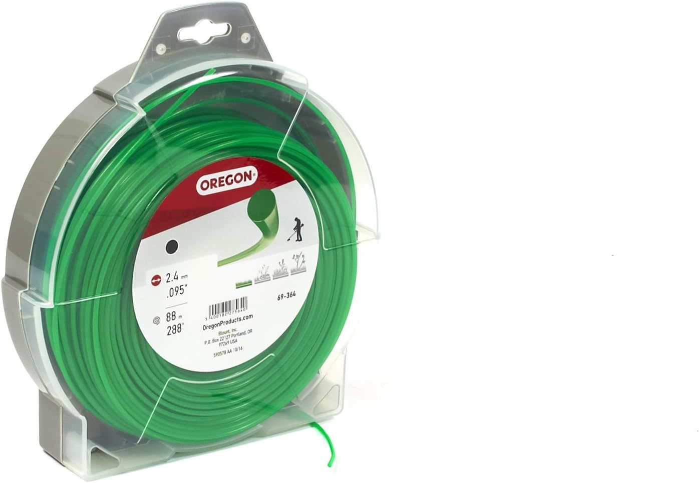 Oregon .095&quot; Round String Trimmer Replacement Line For Diy Yard Work Or,... - $44.93