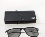 Brand New Authentic Mont Blanc Sunglasses MB 0206 001 53mm Frame 0206 - $197.99