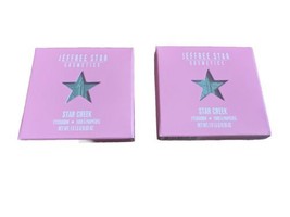 Jeffree Star Pressed Pigment Eyeshadow Artistry Single Star Creek Lot Of 2 - $13.29