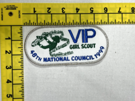 48th National Council 1999 Girls Scout VIP Patch - £19.44 GBP