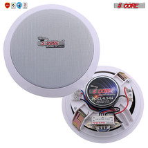 5Core 6.5 inch Ceiling Speakers for Paging and Commercial Sound System 20W - $19.00