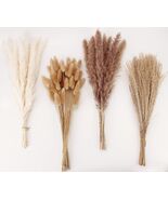 Dried Pampas Grass Decor, 100 Stems Home Table Bouquet - $24.00