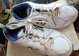New Balance 608v5 Walking Shoes Men Size 10.5 4E Extra Wide White Leathe... - $34.99