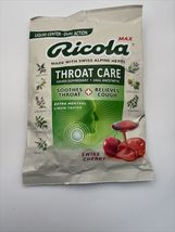 Ricola Max Throat Care Swiss Cherry Cough Drops, 34 Count Exp: 05/27 - $9.89