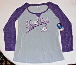 NWT CREATIVE APPAREL WOMENS NCAA TEXAS CHRISTIAN HORNED FROGS PULLOVER S... - £7.85 GBP
