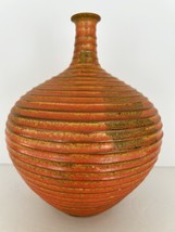 Alvino Bagni Bitossi Aldo Londi Ribbed Vase 8 1/4” Raymor Rimini Glazed ... - £219.59 GBP