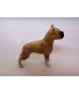 VINTAGE SYLVAC WARE BOXER DOG FIGURINE w LABEL - $19.75