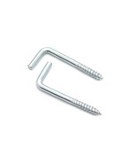 Fujiyuan 20 Pcs 33mmx14mm L Shape Eye Bolt Screw-in Hanger Hooks for Pho... - $4.46