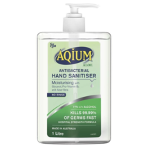 Aqium Antibacterial Hand Sanitiser (Aloe) 1L - £67.36 GBP