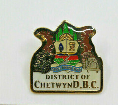 District of Chetwynd BC Canada Succerss through Effort Collectible Pin P... - £10.35 GBP