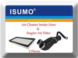 2 Pcs Air Filter &amp; Air Cleaner Duct Hose Fits: Ford Bronco F150  F250 F350 - £106.37 GBP