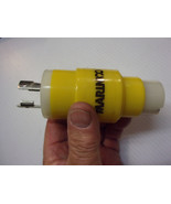 Marinco Shore Power Straight Adapter 15 or 20 Amp Female to 30 Amp Male ... - €30,17 EUR