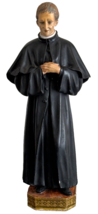 Vintage Catholic Church John Bosco Saint Statue With Glass Eyes DIMO Mark Spain - £136.46 GBP