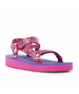 Teva Hi Rise Universal Sandal Pink Flower BK6 fits W7 or BK7 fits W8 New - £27.12 GBP