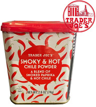 Trader Joe's Smoky & Hot Chile Powder NET WT 2.6 Oz, Smoked Paprika & Chile - $9.49