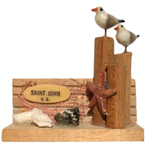 Saint John New Brunswick Canada Nautical sea gulls ocean Vintage Fridge ... - £8.62 GBP