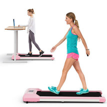 2.25 HP Walking Pad with LED Display and Remote Control-Pink - Color: Pink - $5,713.88 MXN
