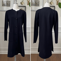 Exclusively Misook Cardigan Blazer Tunic Dress Black XS - $607.00 MXN