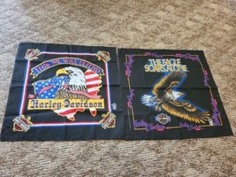 Vintage  Harley Davidson Bandanas - £39.33 GBP