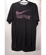 Nike Running Mens SS Shirt XL Black - $465.60 MXN