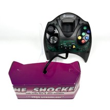Rare Vintage Topmax Shocker Black Controller Sega Dreamcast Turbo SloMo Gamepad - $57.93