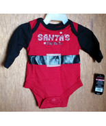 Fashion Holiday Baby Glam Clothes NB Newborn Santa&#39;s Favorite Christmas ... - €5,78 EUR
