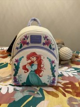 Loungefly Disney The Little Mermaid Ariel Sea Flowers Mini Backpack - $53.46